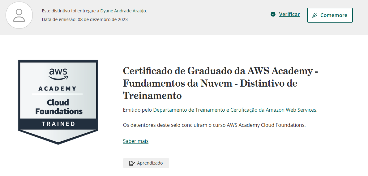 AWS Academy Cloud Foundations